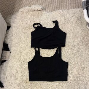 Nike Black Athletic Crop Top